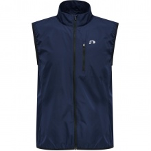 hummel Sport Vest Core - water and wind resistant, breathable, lightweight - dark blue Men